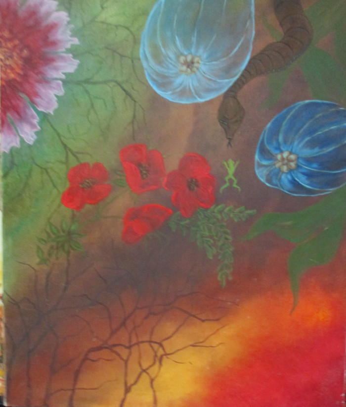 les fleurs cages