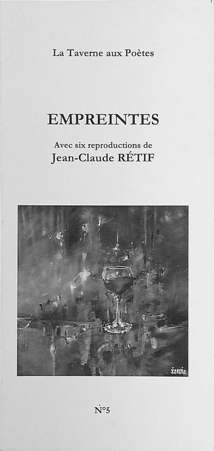 Publication de la Taverne aux Poètes : Empreintes n°5
