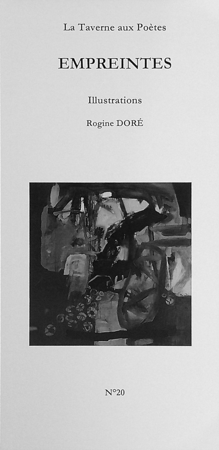 Publication de la Taverne aux Poètes : Empreintes n° 20