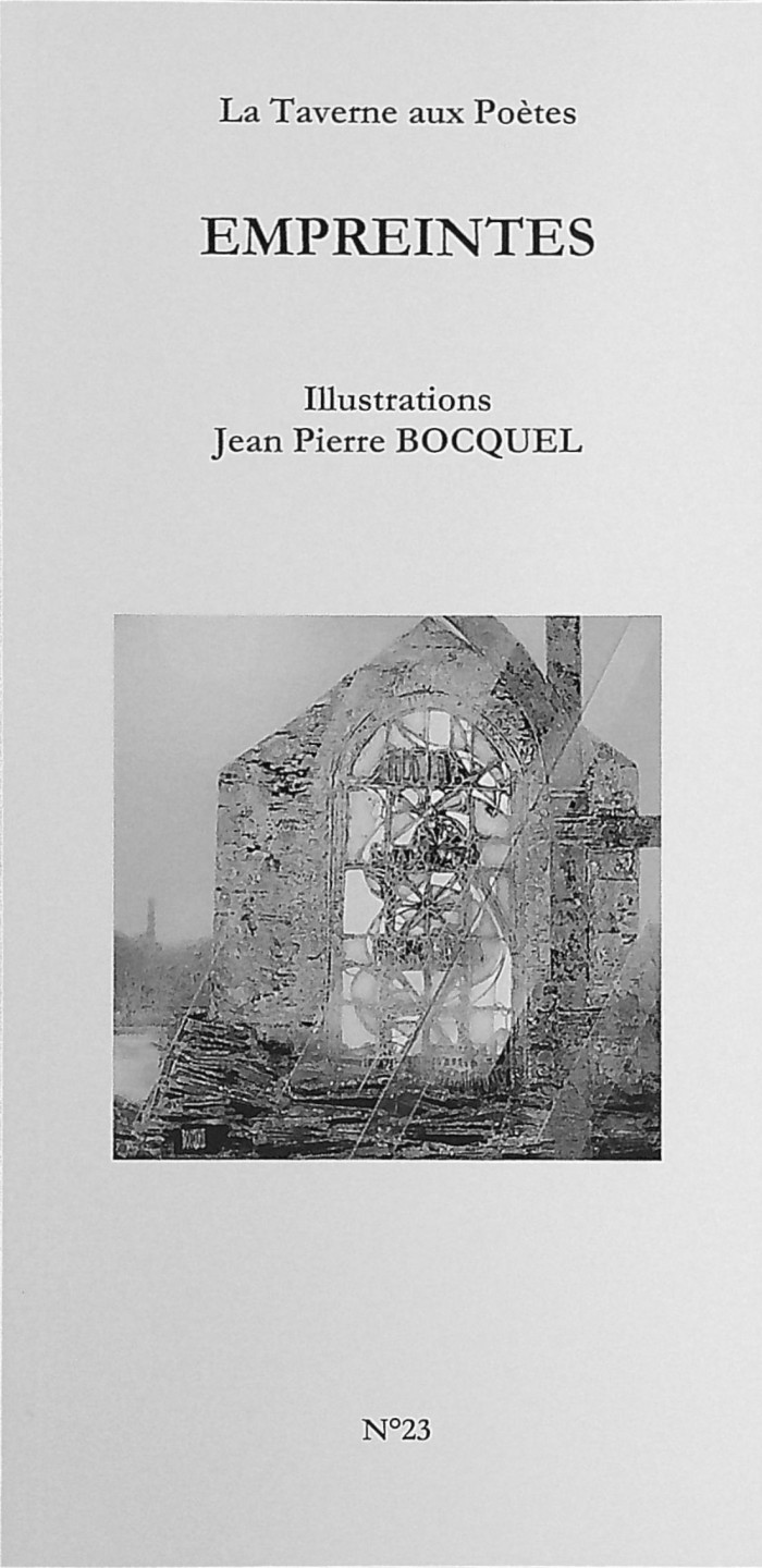 Publication de la Taverne aux Poètes : Empreintes n° 23